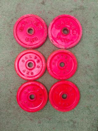 Discos Pesas SALTER 30MM - 26kg