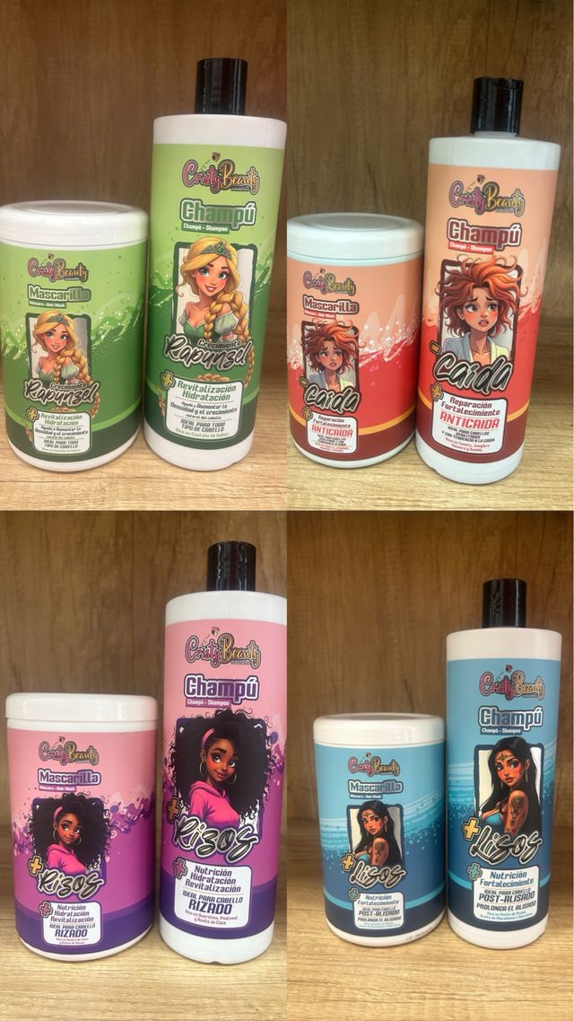 Set Champú + Mascarilla Crazy Beauty