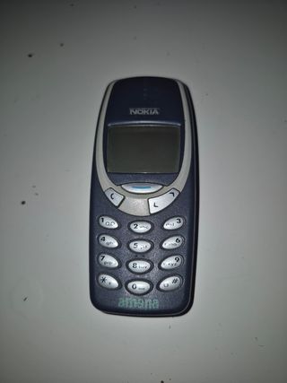 Teléfono Móvil Nokia 3310 Azul/Gris