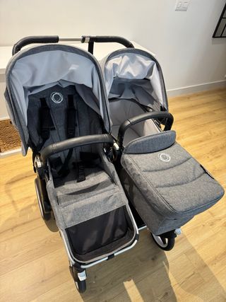 Bugaboo Donkey 3 Carro Doble Gris