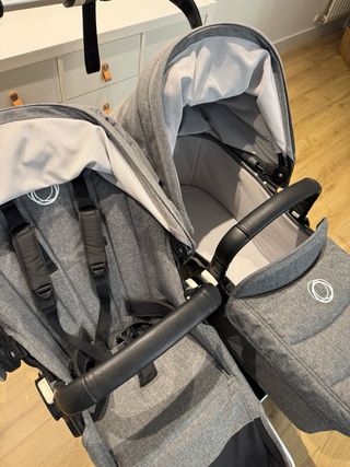 Bugaboo Donkey 3 Carro Doble Gris