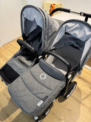 Bugaboo Donkey 3 Carro Doble Gris