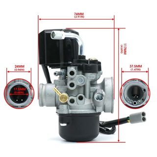 Carburador 17.5mm PHVA Piaggio