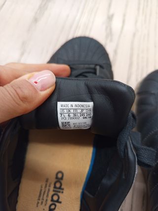 Adidas Superstar Nere 39 1/3