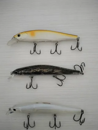 6 señuelos Yokozuna Top wáter y jerkbaits