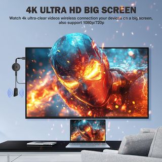 ✨ - AT-Mizhi Adaptador inalámbrico HDMI de Pantall