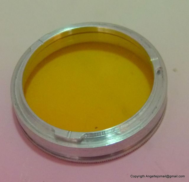 Filtro Amarillo Rolleiflex 3,5 Planar Tessar