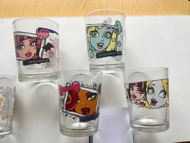 Vasos Colección Monster High