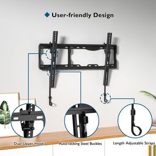 ✨ - BONTEC Soporte TV Pared para Televisores de 17