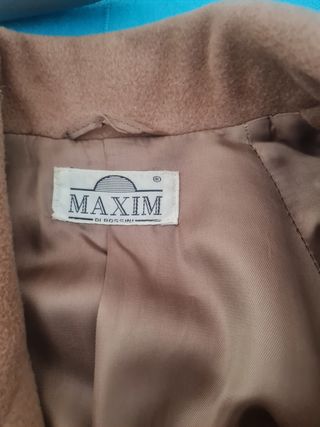 Cappotto donna Maxim marrone