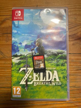 Zelda Breath of the Wild Nintendo Switch
