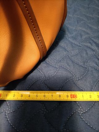 Borsa similpelle marrone Conbipel