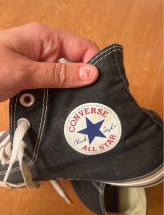 Converse All Star Negras Talla 42