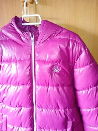 Anorak United Colors of Benetton rosa