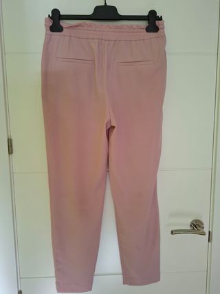 Pantalón rosa Zara Talla S