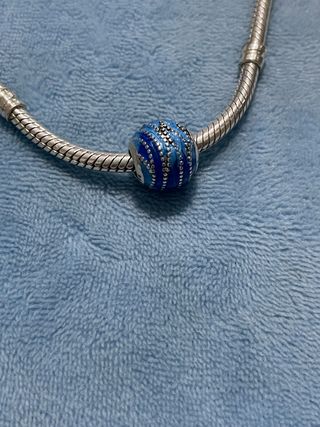 Charm remolino azul 