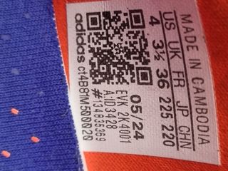 Botas fútbol  Adidas Predator multitaco￼, talla 36