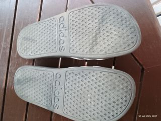 Adidas ciabatte nere/bianche 36