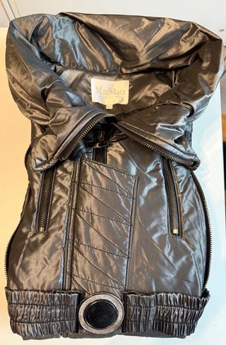 Anorak largo Max Mara gris