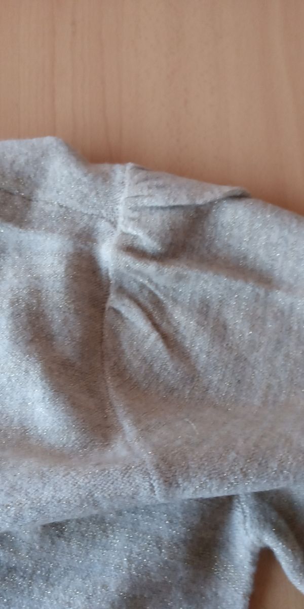 Jersey beige con hilo dorado talla XXXL