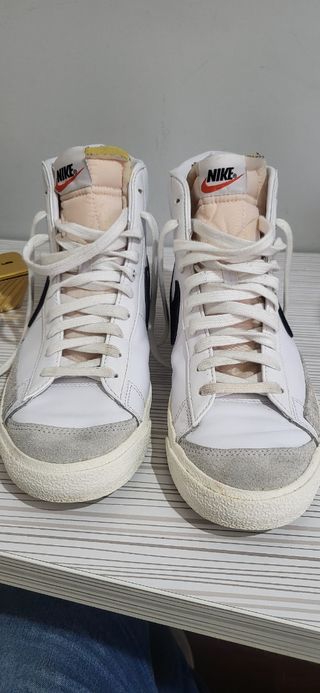 Tenis Nike Blazer Mid '77 Vintage Blanco Negro