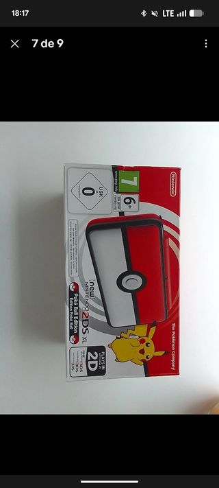 Nintendo 2DS XL Poké Ball + 2 juegos