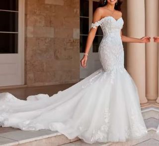 SPEDIZIONE GRATUITA! NUOVO ABITO DA SPOSA-. TAGLIE