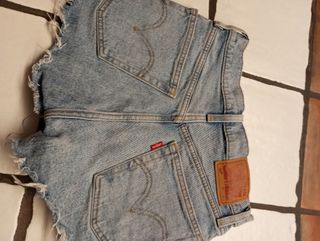 Shorts Levis Blu Denim