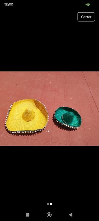 Sombrero Mexicano Infantil Verde