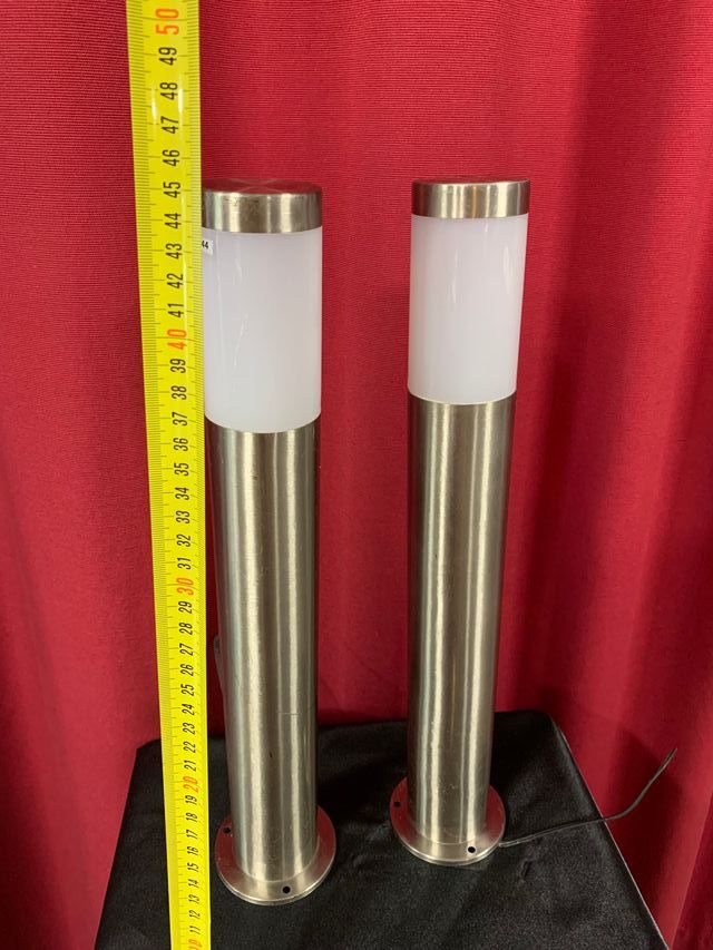 LAMPARA DE JARDIN ACERO INOXIDABLE