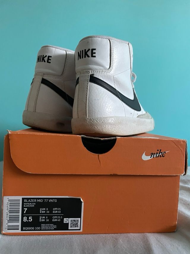 Zapatillas Nike Blazer Blancas Talla 40