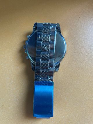 Reloj plateado para hombre geneva
