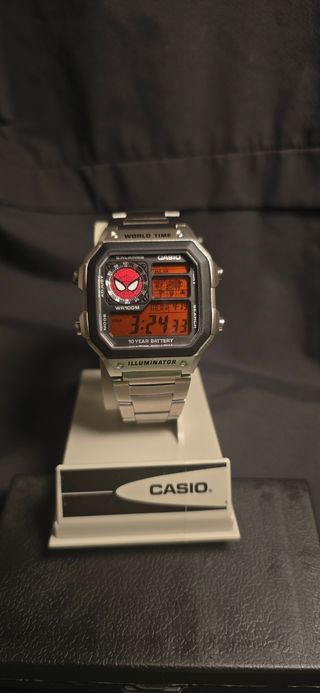 Casio AE1200 Custom Spidy
