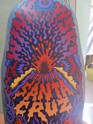 Tabla Skateboard Old School Cruiser Santa Cruz.