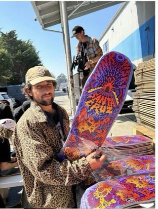 Tabla Skateboard Old School Cruiser Santa Cruz.