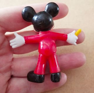 Antigua Figura Mickey Mouse Domador Jefe de Pista
