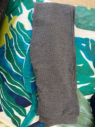 Pantalón estampado pata de gallo