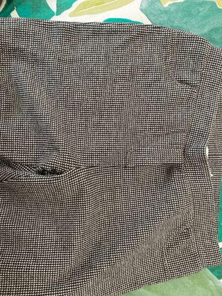 Pantalón estampado pata de gallo