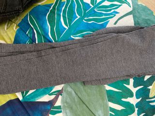 Pantalón estampado pata de gallo