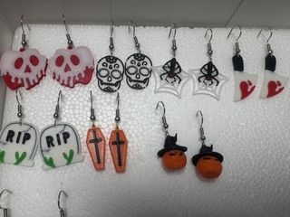 Pendientes Halloween 