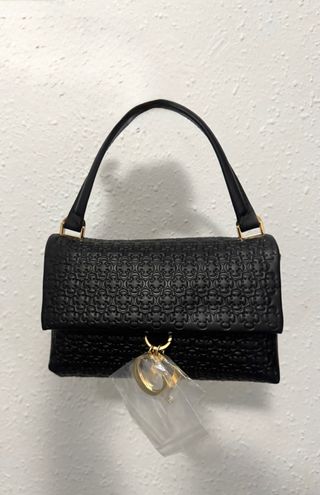 CH Carolina Herrera Mini Camelot Bolso Negro