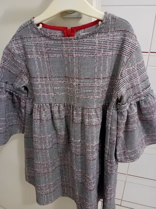 Vestitino bimba 6 anni fantasia scozzese