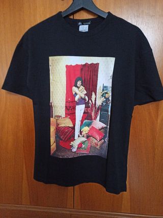 Camiseta Zara Freddie Mercury Talla S