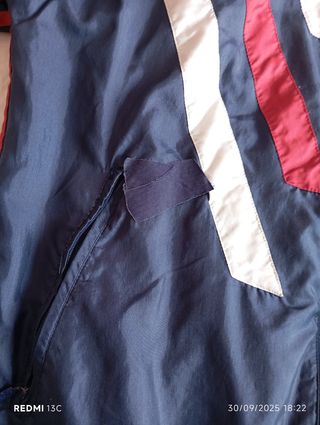 Chaqueta Adidas Retro Azul y Roja