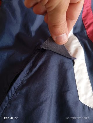 Chaqueta Adidas Retro Azul y Roja