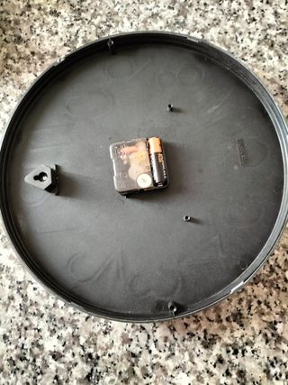 Orologio da parete rosso