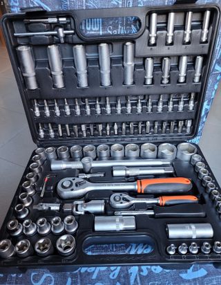 MALETIN 108 PIEZAS HERRAMIENTAS NUEVO _