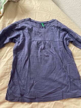 Camiseta manga larga Benetton niña