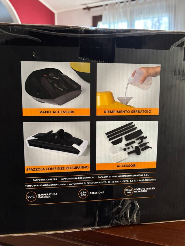 Pulitore a vapore Dictrolux Vapor Sky 1500W