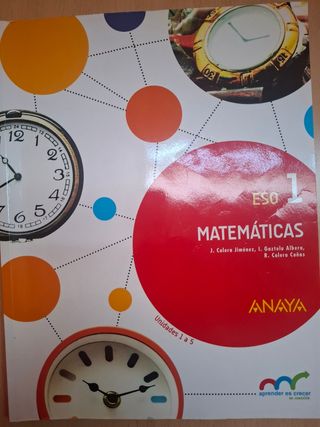 Matemáticas 1.